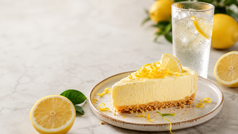 Torta Fredda al Limone Senza Cottura: Fresca, Cremosa e Facile da Preparare