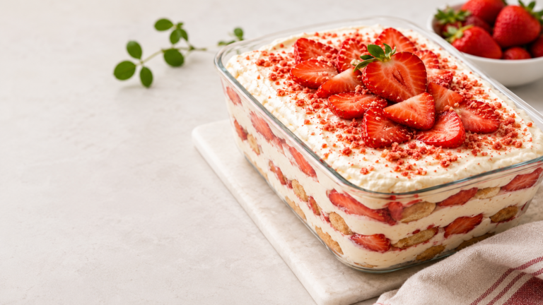 Tiramisù alle Fragole: il Dolce Fresco e Cremoso Perfetto per Ogni Occasione