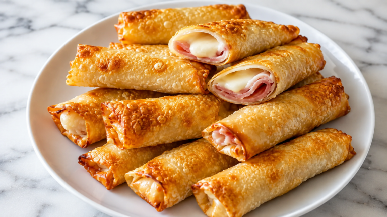 Involtini Croccanti Prosciutto e Mozzarella